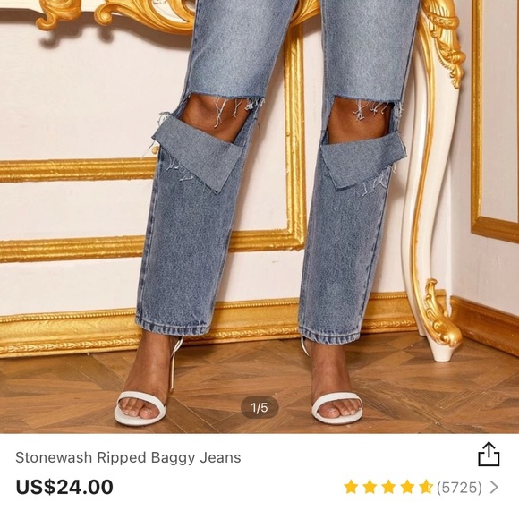 Shein ripped jeans - Picture 5 of 5